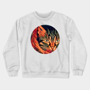 Fun floppy cat Crewneck Sweatshirt